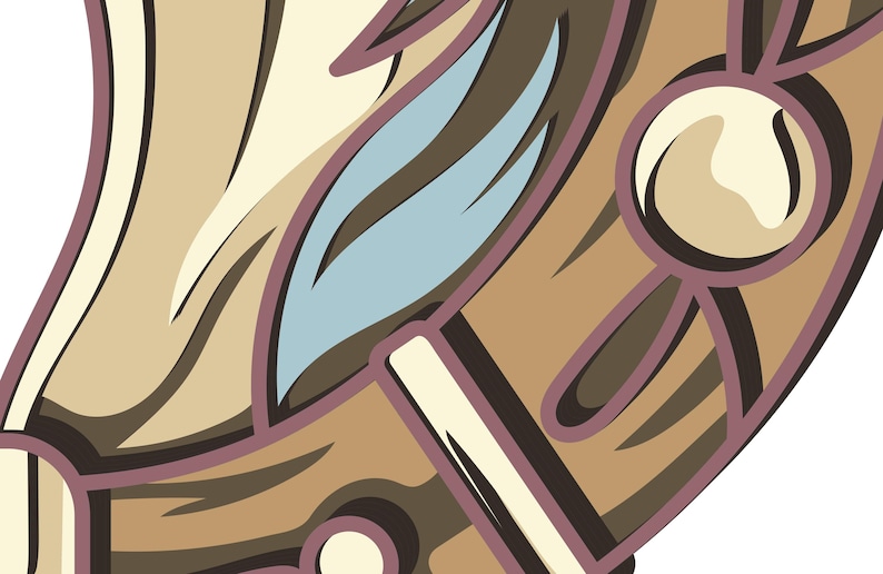 K&ouml;nnte beinhalten: Abstrakte Illustration mit einer Palette aus Beige, Braun und Hellblau. Das Kunstwerk hat eine geometrische Qualit&auml;t mit geschwungenen Linien und kreisf&ouml;rmigen Elementen. Das Design ist vor einem wei&szlig;en Hintergrund.