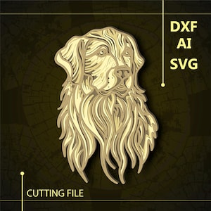 Labrador Multilayer SVG/ Labrador CNC file/ Cricut file / Cutting file svg/ Paper cut/ Laser cut file/ 3D layer