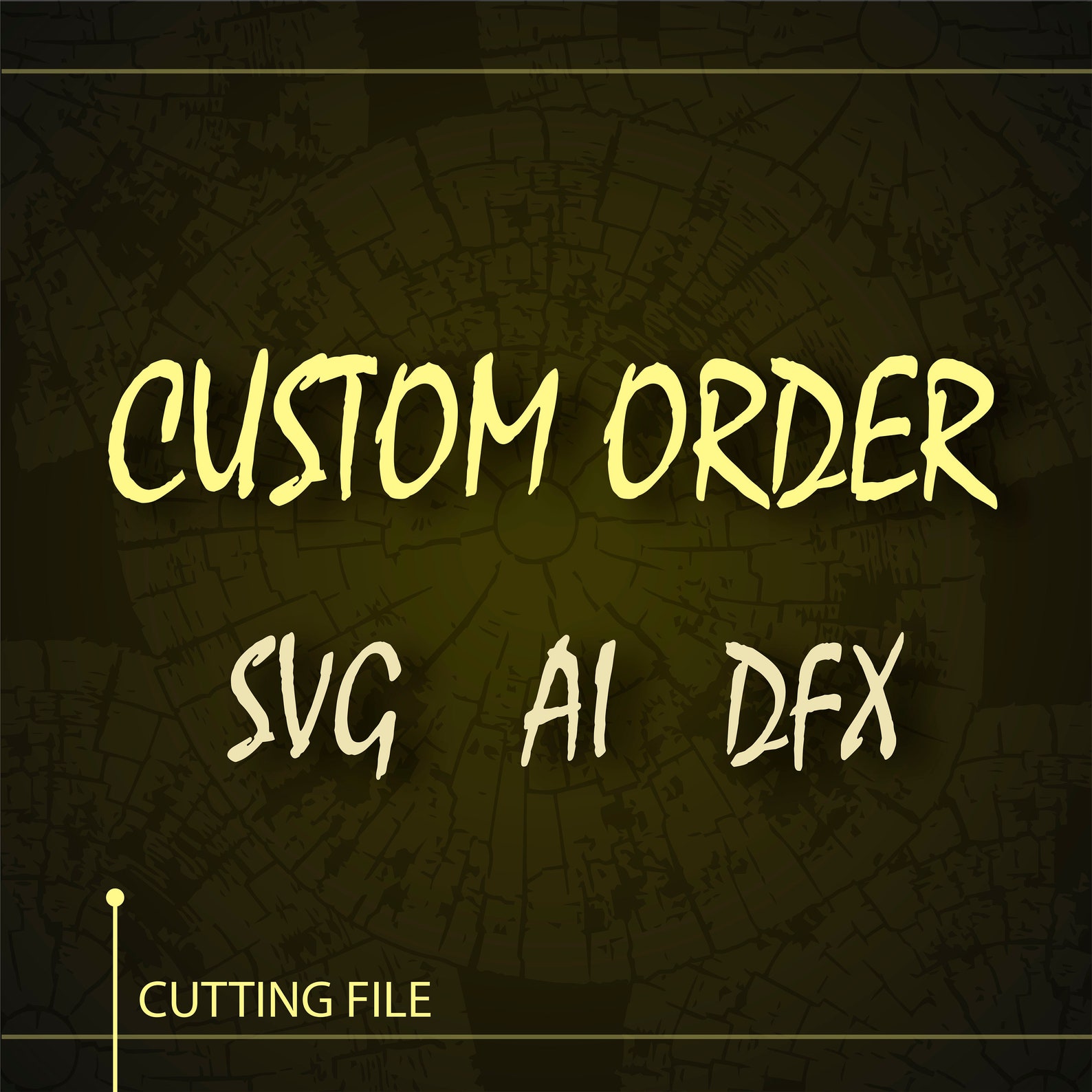 Order File:logo Custom Order Multilayer SVG. CNC. Cricut. Paper Cutting. Laser Cut File ...