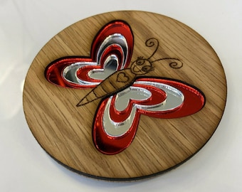 Circle Butterfly Coaster
