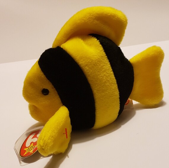 Bubbles The Fish Beanie Baby Etsy