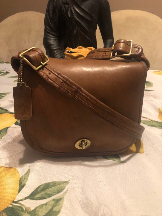 Coach Vintage EUC Pre-Creed Bonnie Cashin Brown Sa