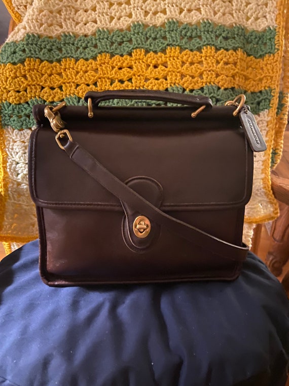 Coach Vintage Euc Red Willis Bag Style 9927 IUCN Water