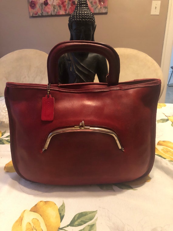 Coach Vintage Bonnie Cashin Pre-Creed Red Watermel