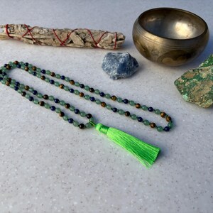 Taurus Zodiac 108 Bead Meditation Mala