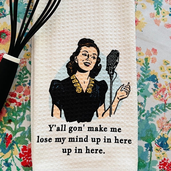 Sarcastic Tea Towel - Etsy