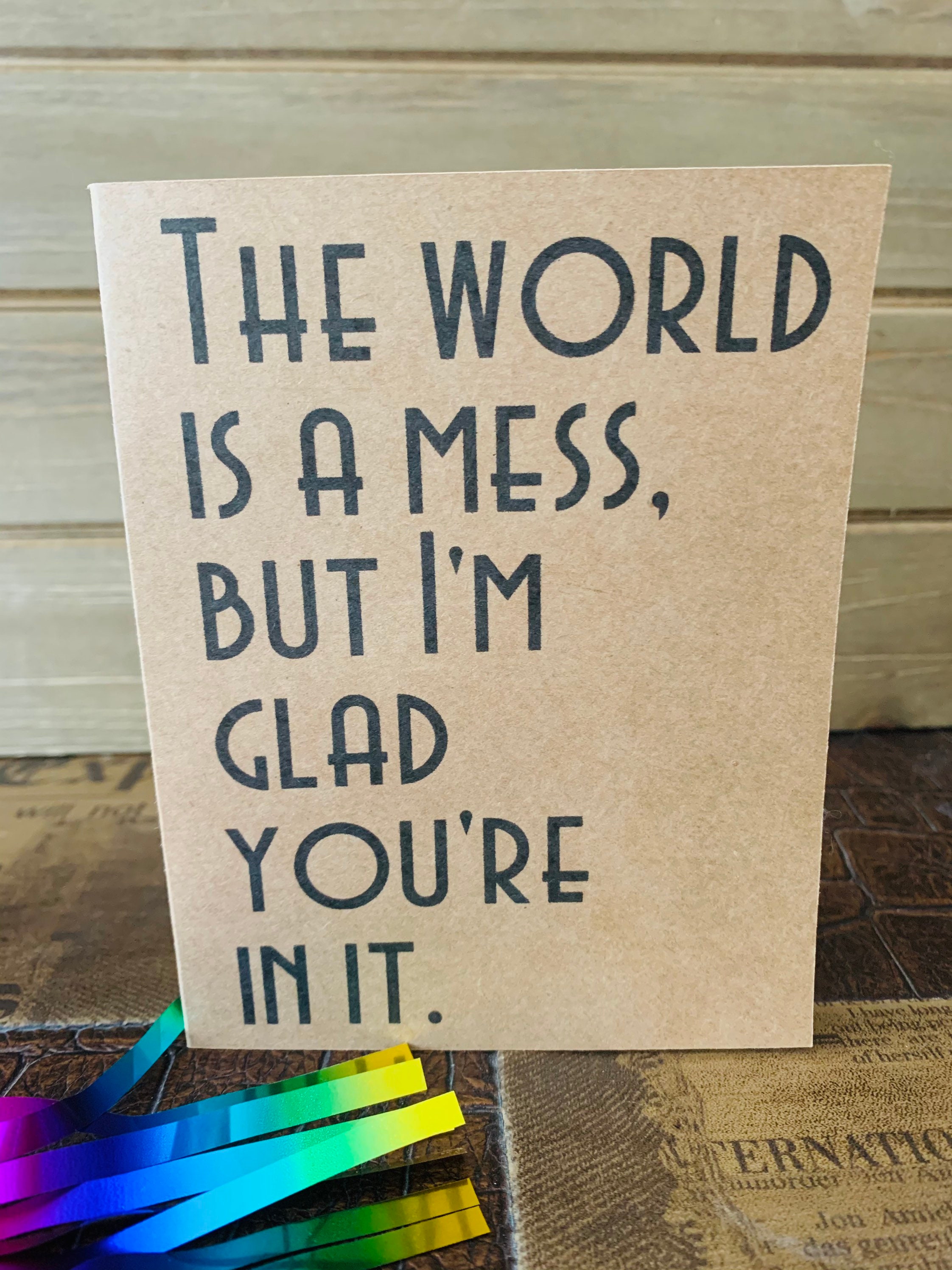 Encouragement Blank Cards - I’ve Got Your Back Card - Friendship There ...