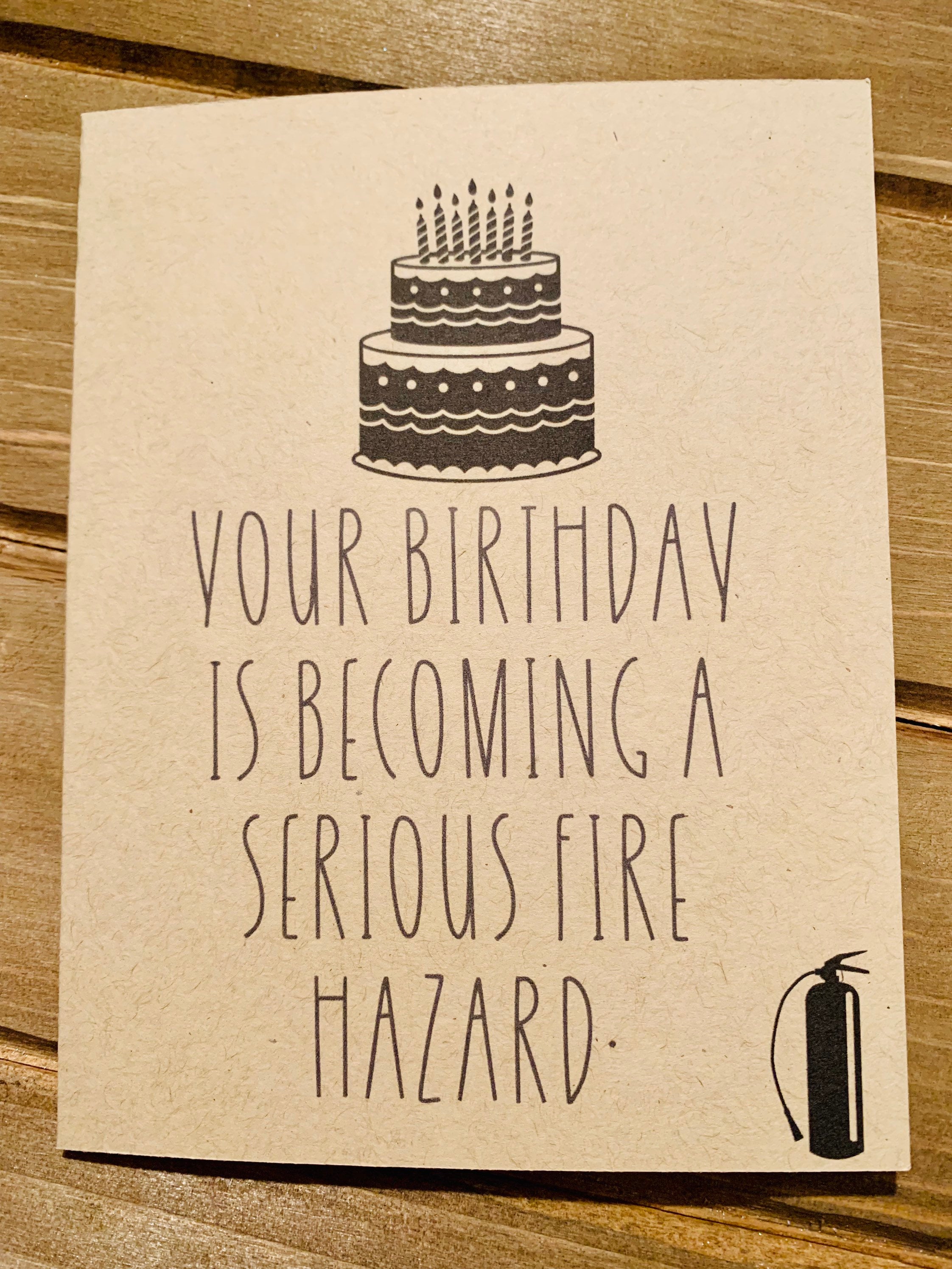 Birthday Cake Fire Hazard