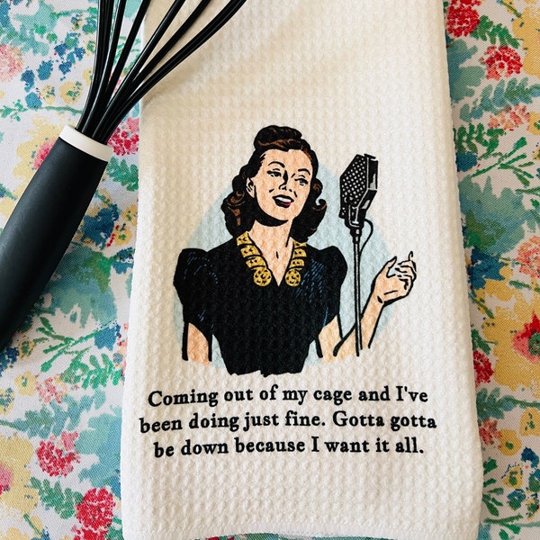 Vintage Tea Towel - Etsy