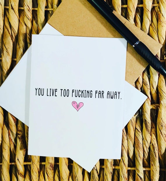 Too Far Away | Greeting Card Too Far Away | Greeting Card
