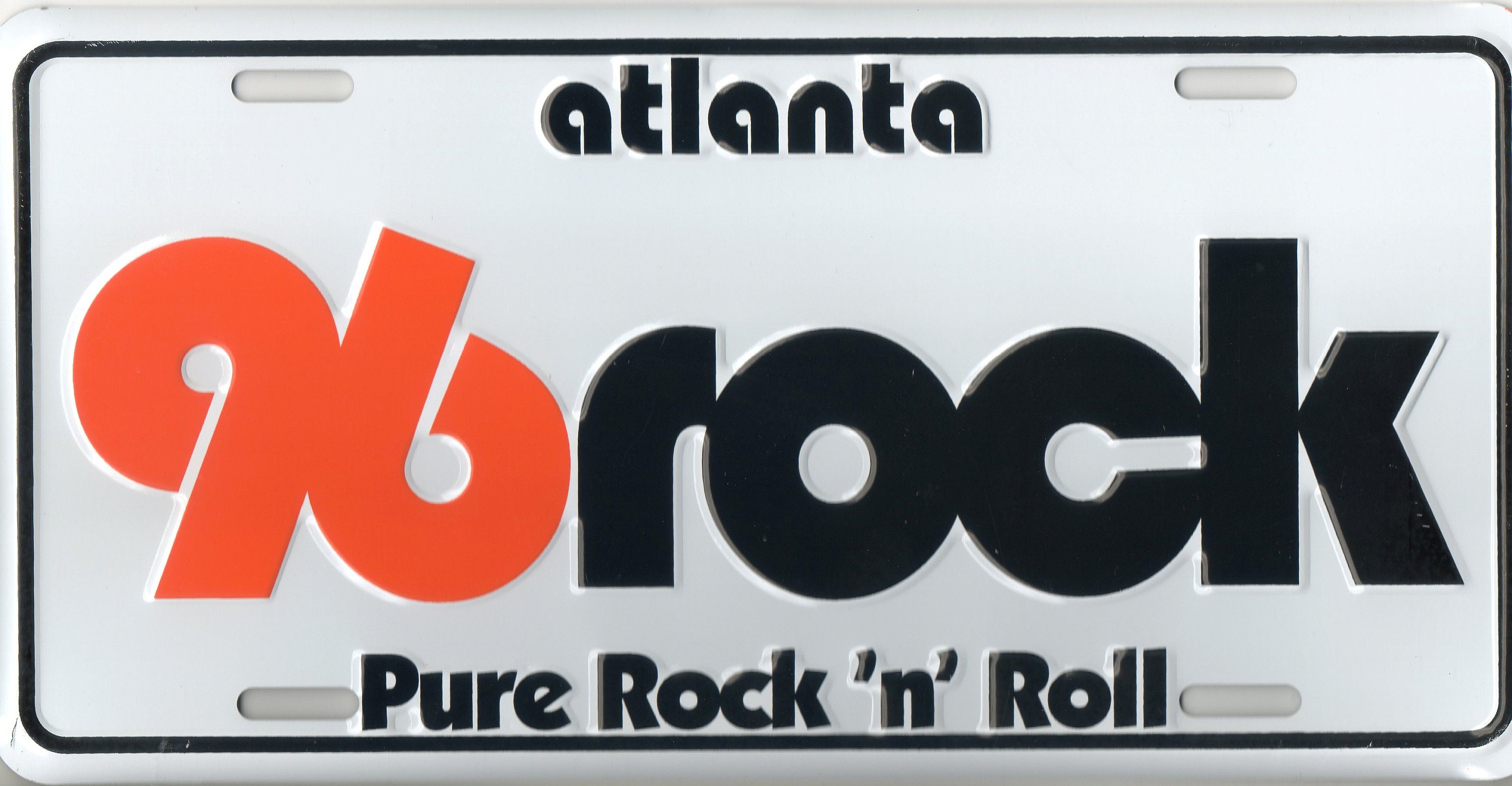 96rock License Plate (beautiful Reproduction) - Etsy