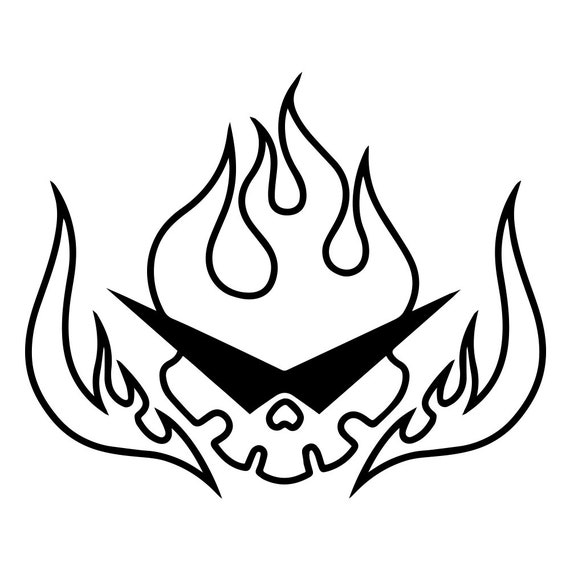 Tengen Toppa Gurren Lagann Logo Japanese Vinyl Decal