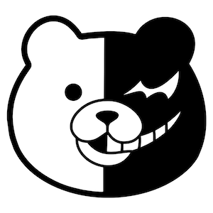 Danganronpa Monokuma Decal