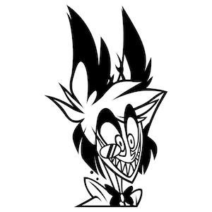 Hazbin Hotel - Alastor Decal