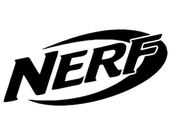 Modern Nerf Logo Decal