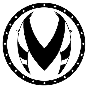 Calcomanía con el logotipo de Helluva Boss - IMP