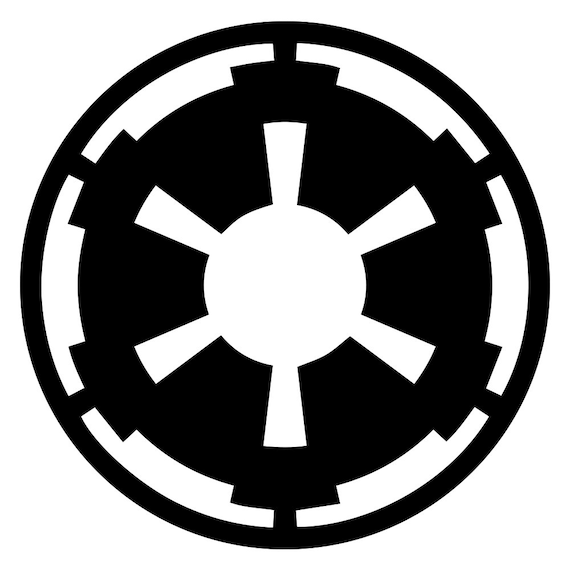 Star Wars Empire Logo Decal Etsy