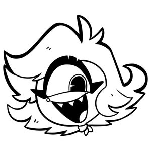 Hazbin Hotel - Niffty Decal