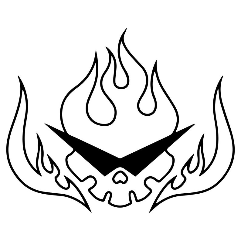 Gurren Lagann Team DaiGurren Logo Decal Etsy