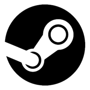 Steam Logo Decal