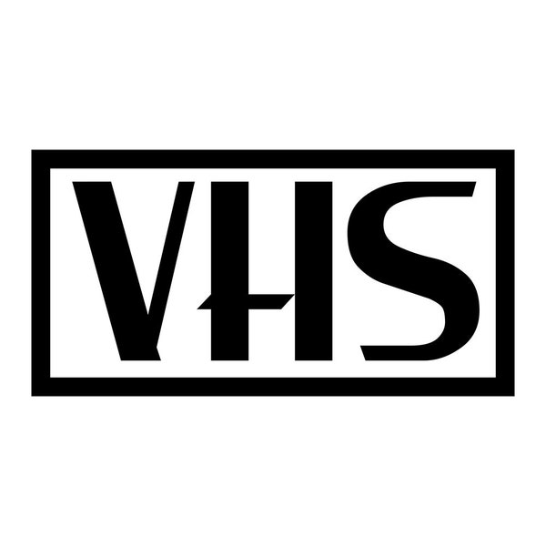 VHS Logo Decal