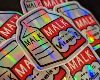 The Simpsons Rainbow Foil Malk Sticker