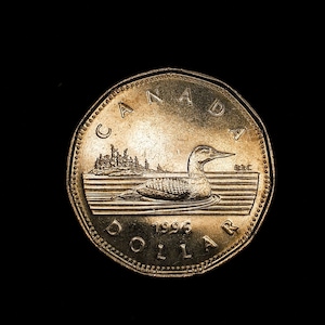 Canada 1996 Proof-Like One Dollar Loonie Coin, Uncirculated