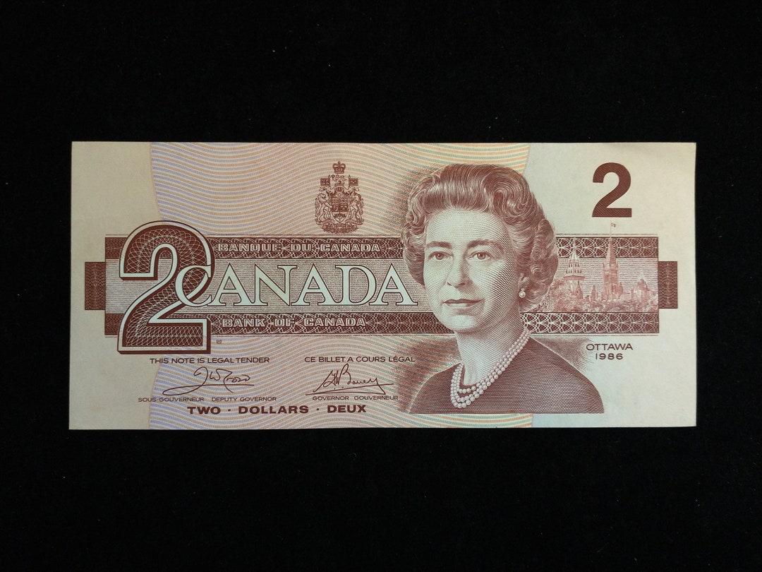 Canadian 2 Dollar Bill Name