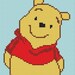 Cartoon Cross Stitch Pattern PDF Pooh Mini Beginner Cross Stitch