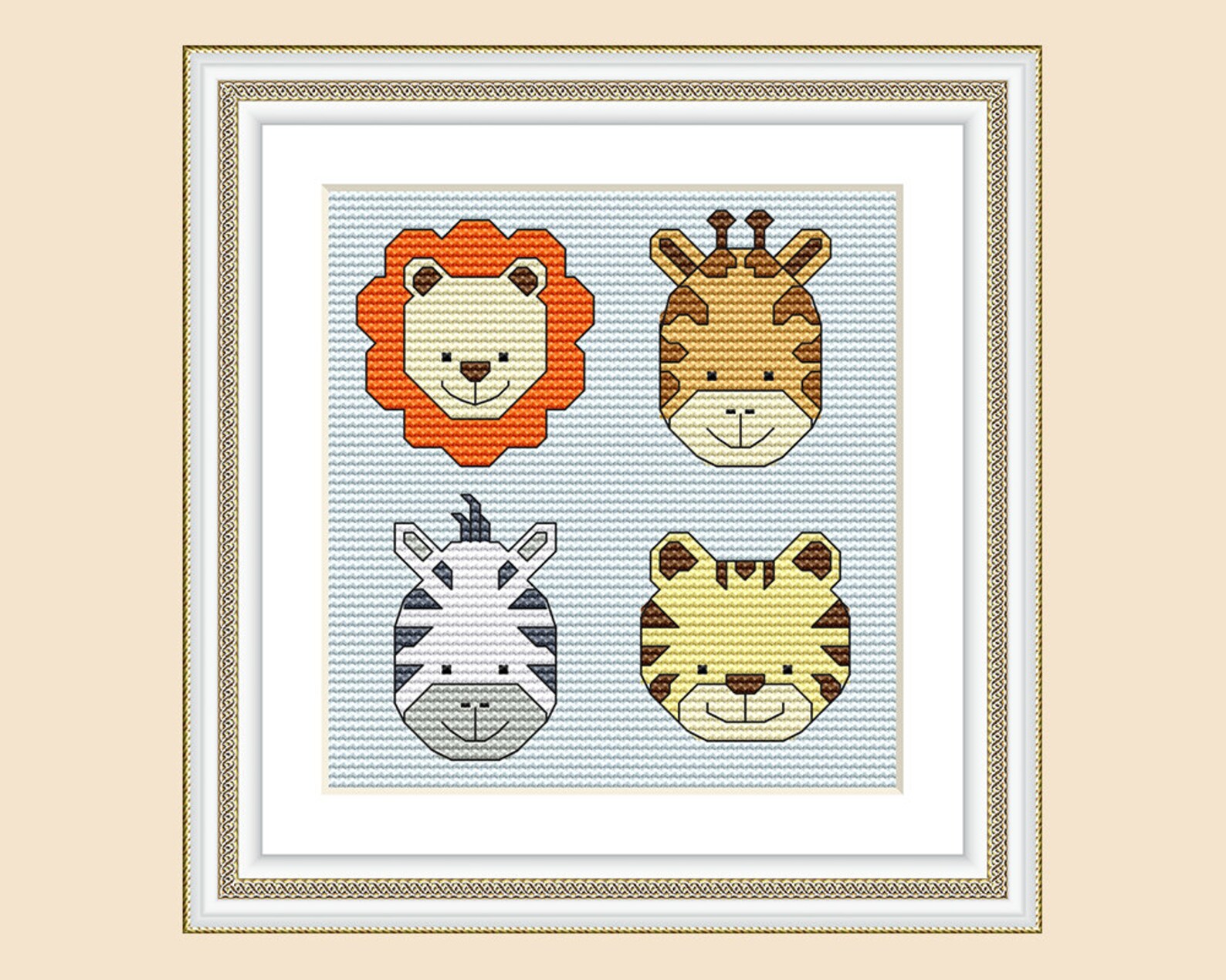 safari cross stitch patterns