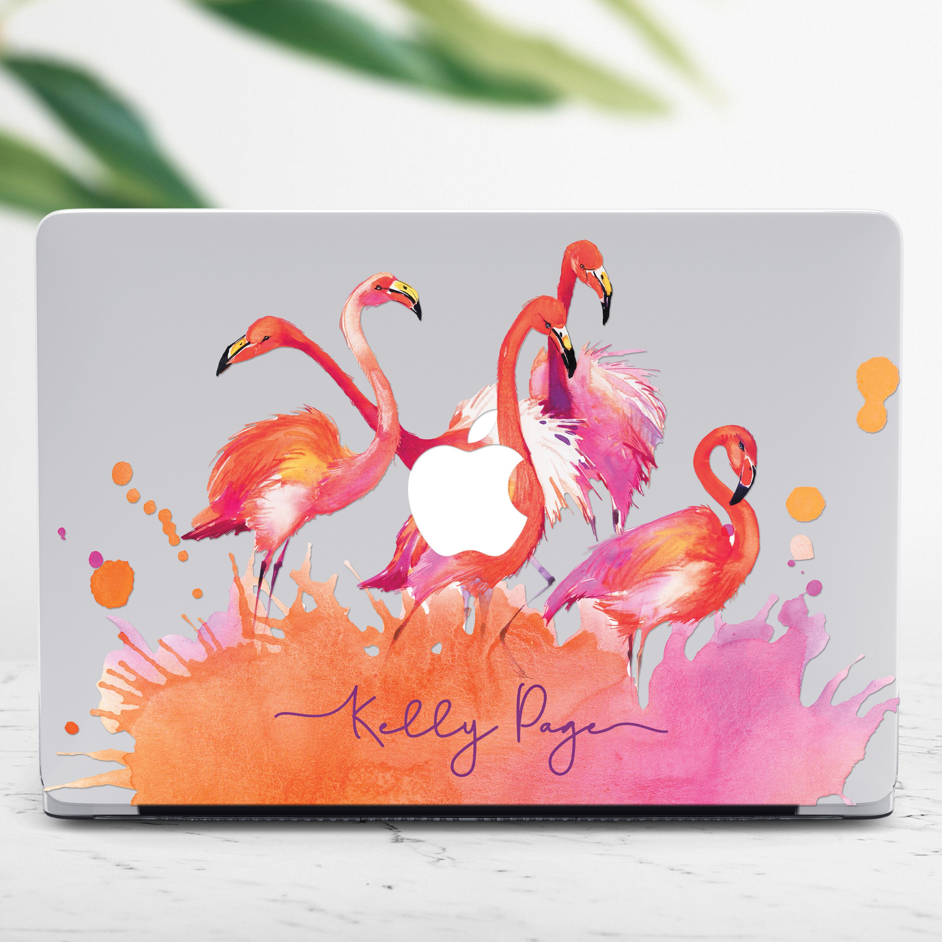 Flamingo macbook case hot sale