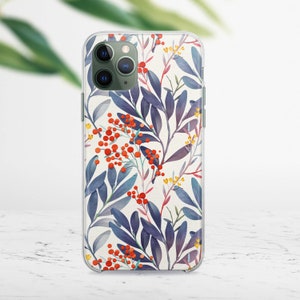 Colorful iPhone 13 Pro Max Case iPhone 13 Pro Case Flowers iPhone 13 Case iPhone 13 Mini Case Branch iPhone 12 Pro Max Case iPhone 12 FD0009