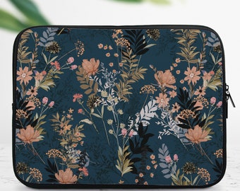 Wildflowers Laptop Sleeve 13 pollici Borsa da trasporto Floreale per laptop 15 pollici Custodia per laptop Nature Laptop Bag 12 Pollici Laptop Sleeve FD0275