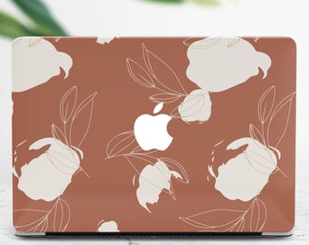 Minimalistic Art Floral Pastel Protective Case A2179 Macbook Hard Shell Pro 13 Pro 15 Pro 16 Full Body Cover PlasticA1466 Air 13 Case FD0218