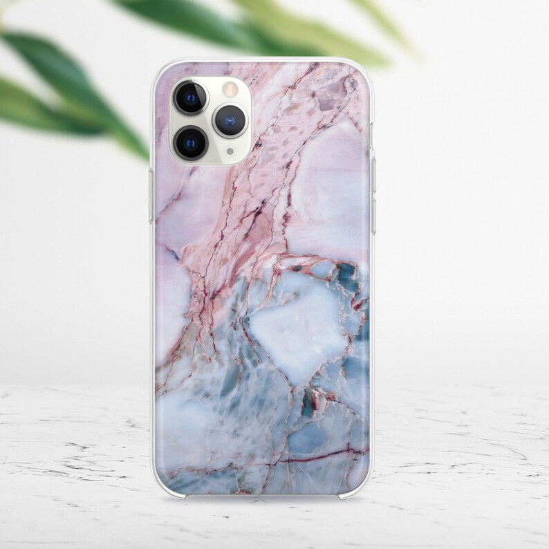 Pink Marble iPhone 13 Pro Max Case Silicone iPhone 13 Pro Case Granite iPhone 13 Mini iPhone 13 Case iPhone 12 Pro Max Case iPhone 12 FD0014 image 3