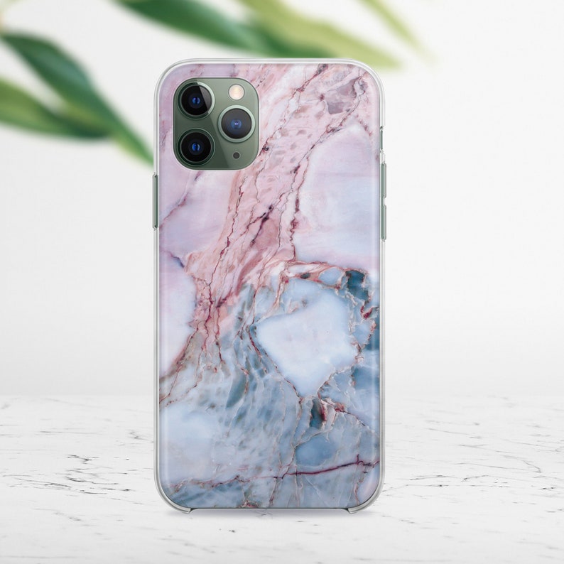 Pink Marble iPhone 13 Pro Max Case Silicone iPhone 13 Pro Case Granite iPhone 13 Mini iPhone 13 Case iPhone 12 Pro Max Case iPhone 12 FD0014 image 1