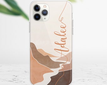 Your Name iPhone 13 Pro Max Silicone Mountains Case iPhone 13 Pro Clear Case iPhone 13 Mini Case iPhone 13 Nature Case iPhone 12 Pro FD0366