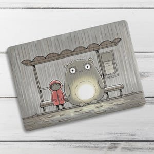 Funda para MacBook con diseño de anime japonés y tablero de estado de ánimo, compatible con MagSafe y estética grunge - SA0036
