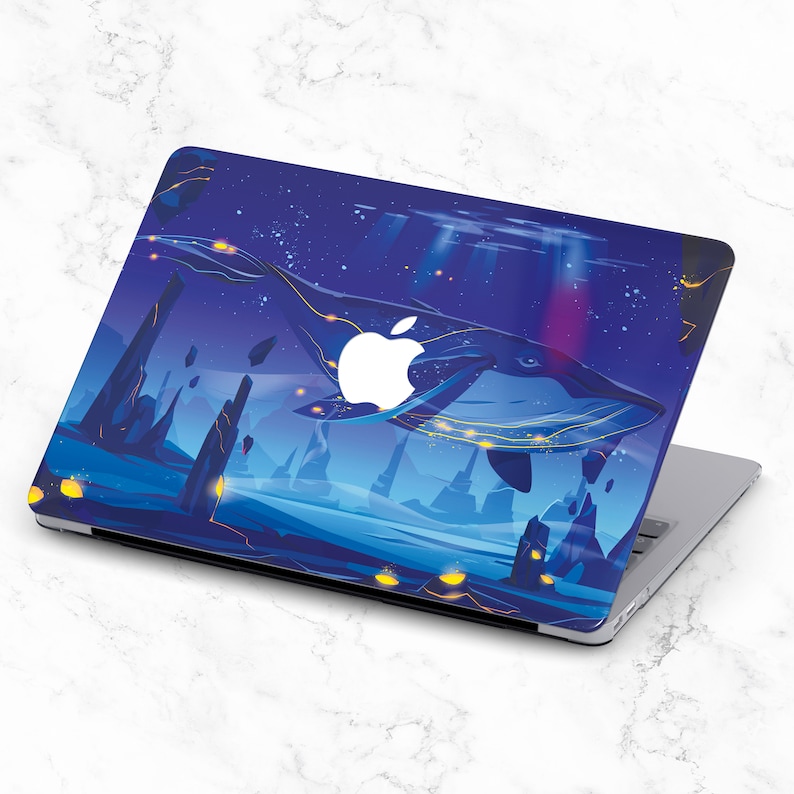 Whale Macbook Pro 16 Inch Case 2019 Mac Case 13 Inch Ocean Macbook Air Macbook Pro 13 Inch Case A2159 Sea Macbook Pro 15 Inch FD0081
