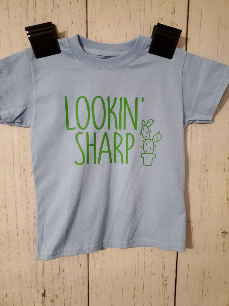Looking Sharp Cactus Kids Shirt