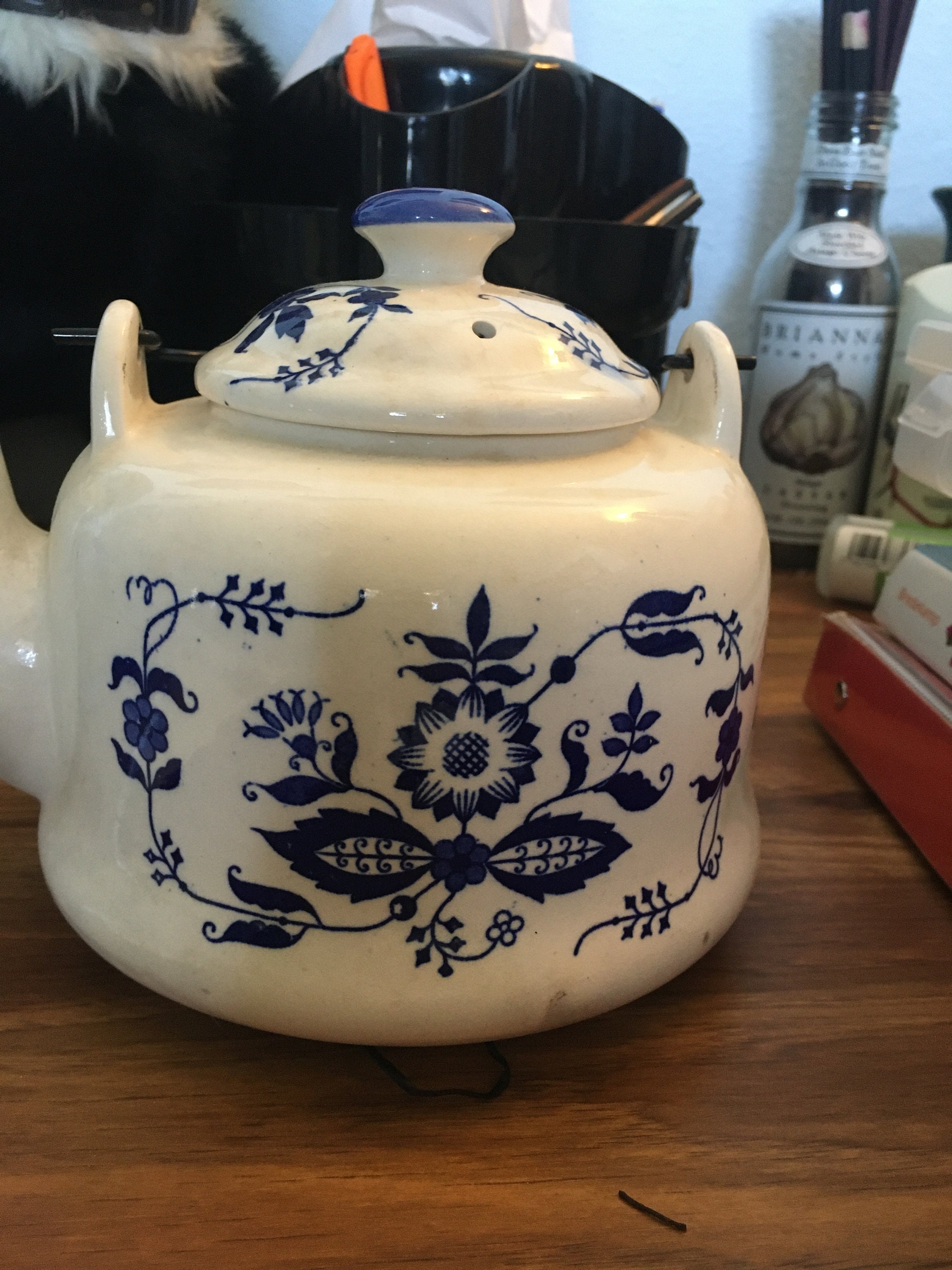 Antique Tea Kettle Etsy