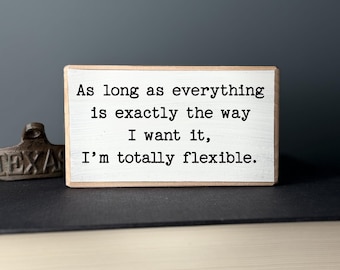 Funny Cabin Wood Sign, Sarcastic Office Decor
