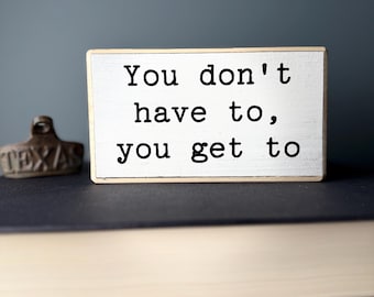 Farmhouse Wooden Sign - Funny Fitness Motivation Decor