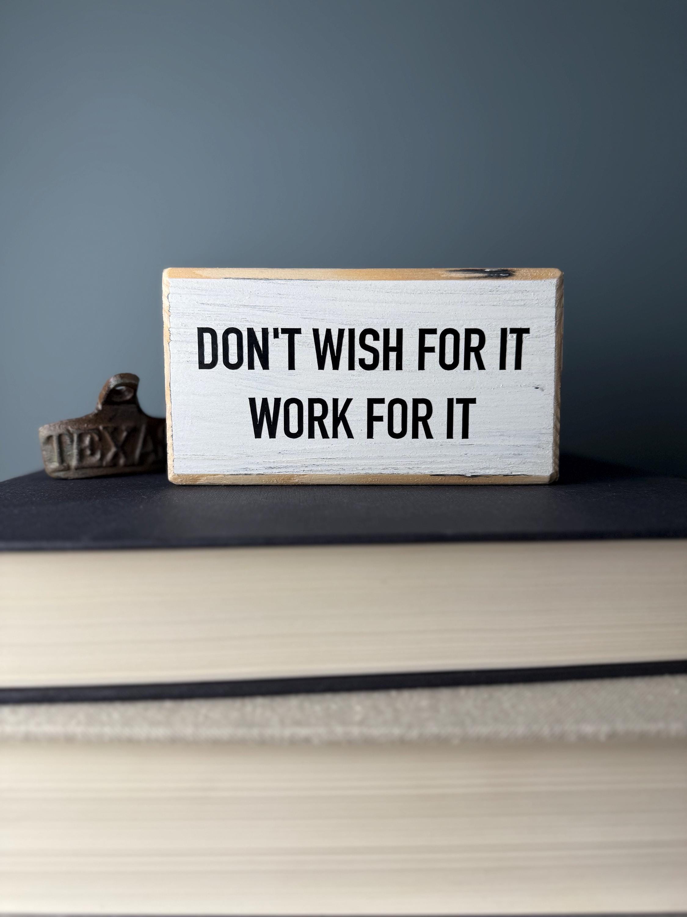 Rustic Office Sign Rustic Wood Office Sign - Motivational Desk Decor, Farmhouse Style - Etsy