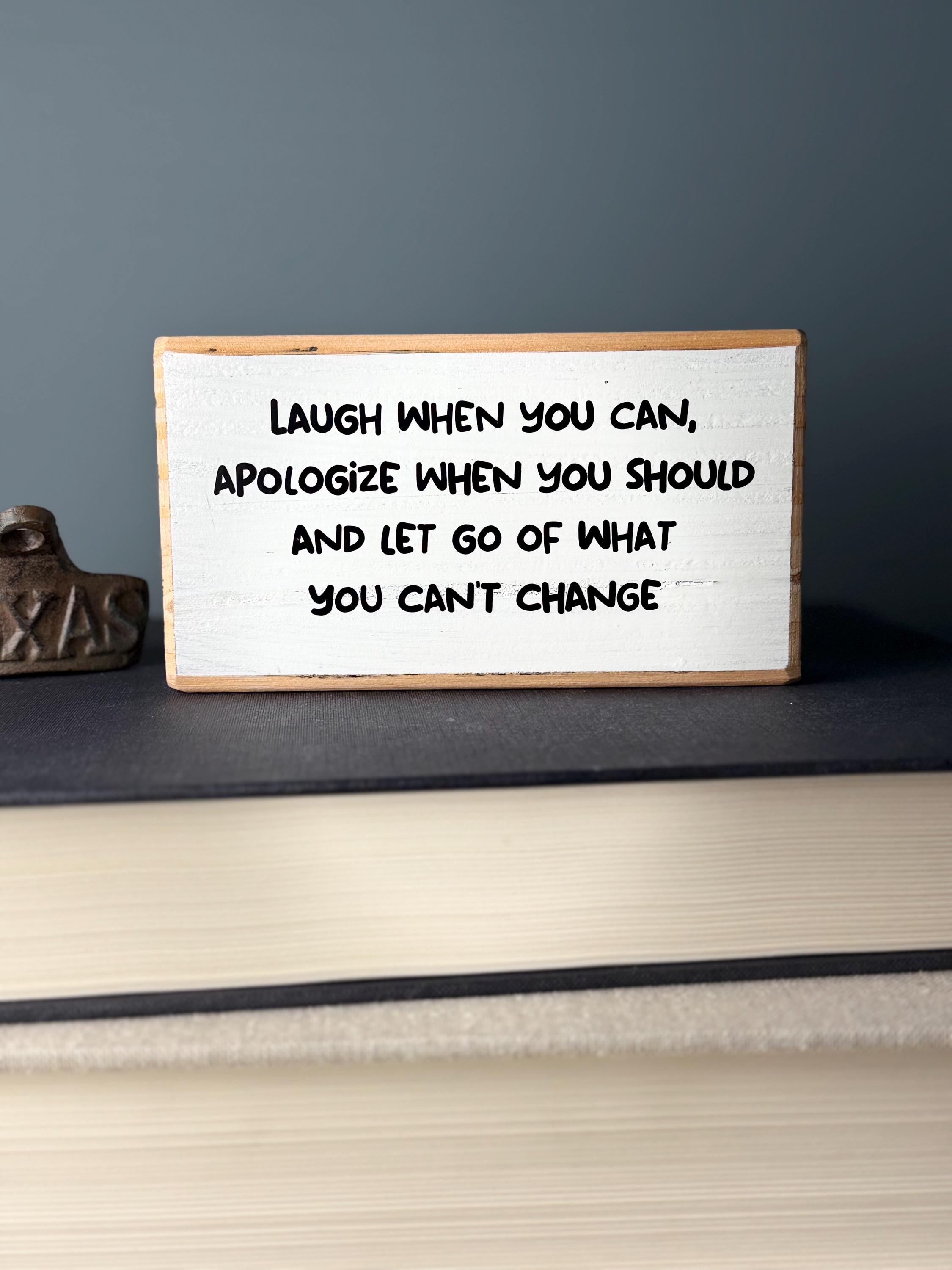 Inspirational Wood Sign, Office Desk Decor, Cubicle Quotes - Etsy