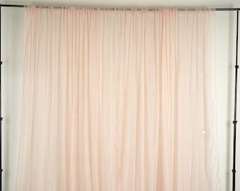 sheer backdrop etsy