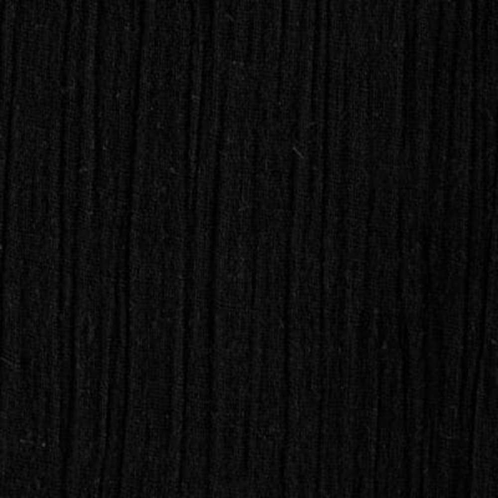 50" Wide | 100% Cotton Island Breeze Gauze Fabric | Perfect Gift for Apparel | Swaddles | Crafts | Home | Photoshoots & DIY Projects | Black