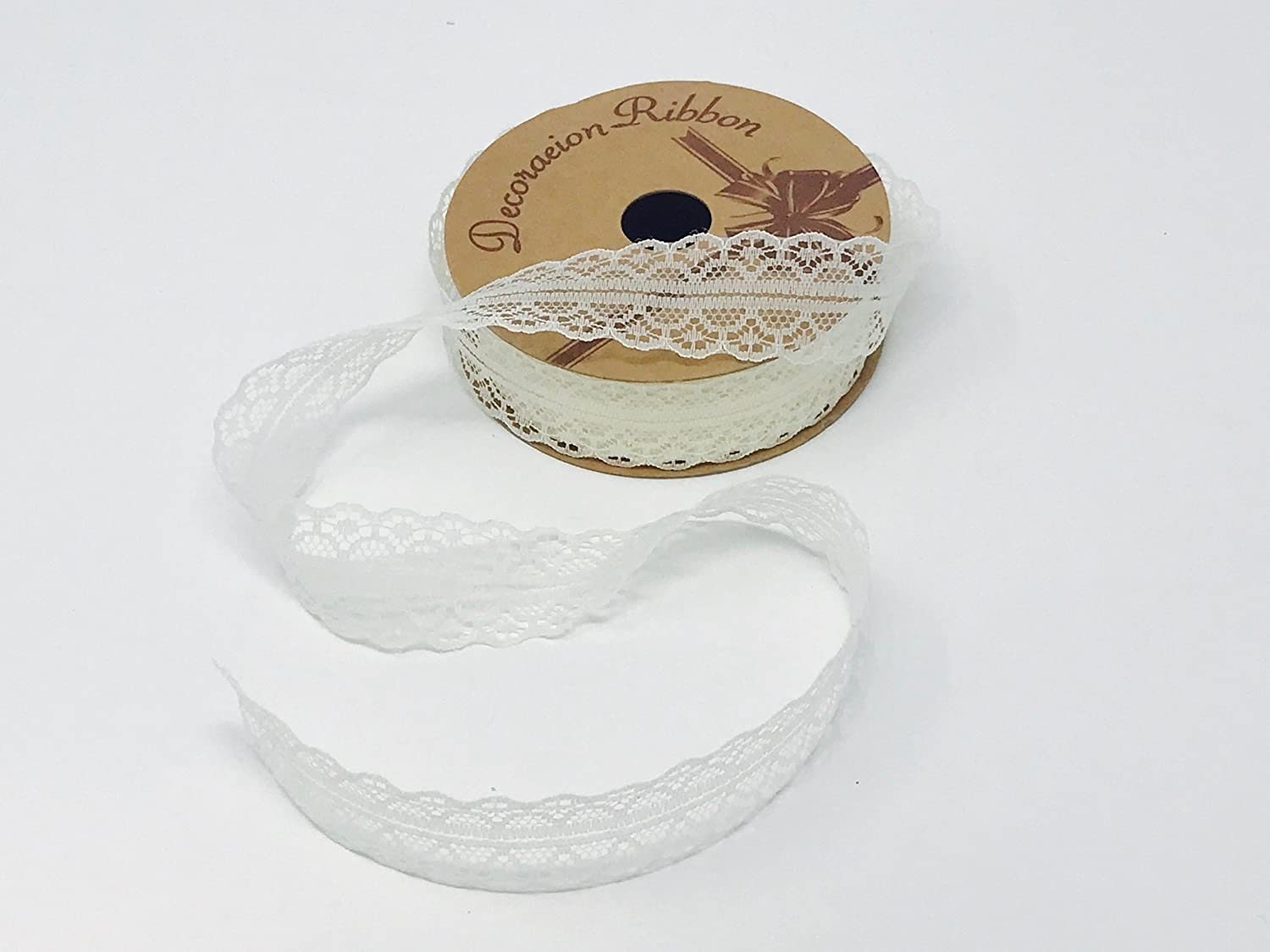 Black Ribbon For Gift Wrapping Floral Lace Ribbon - 1 Inch Wide X 10 ...