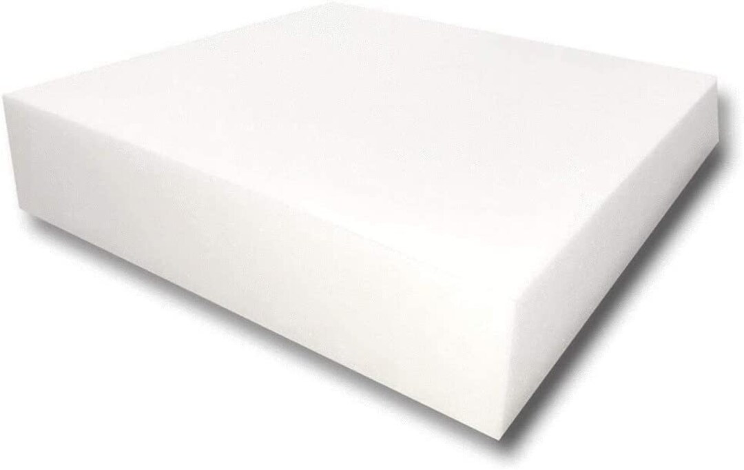 Foam World USA 24w X 24l Square Cushion Replacements for Couches and Chairs High Density 44 ILD