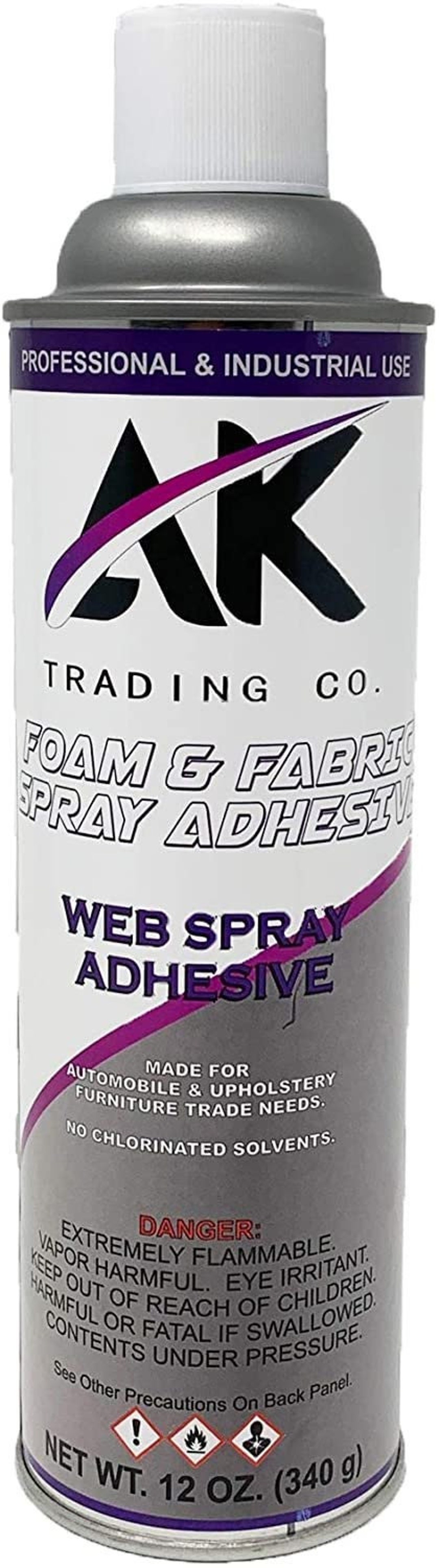 AK TRADING CO. Multipurpose Spray Adhesive, Perfect for Craft, Home and  Office Use 12oz Can. 